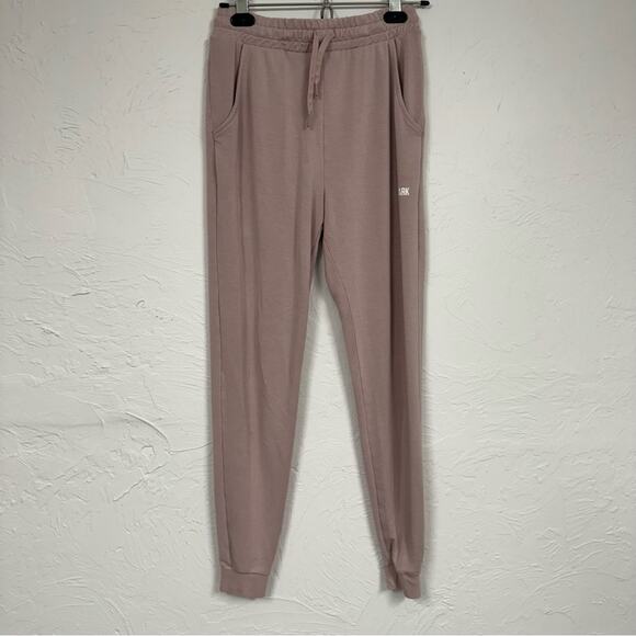Gymshark Dusty Pink Jogger Sweatpants Womens S Casual Athletic Pants Workout - Picture 1 of 11